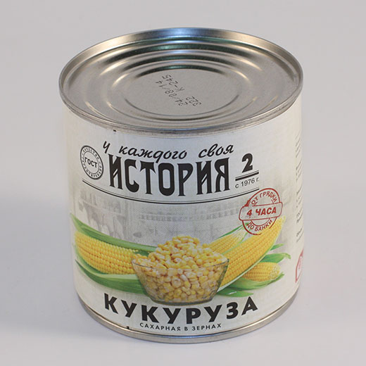 История Кукуруза, 425 г