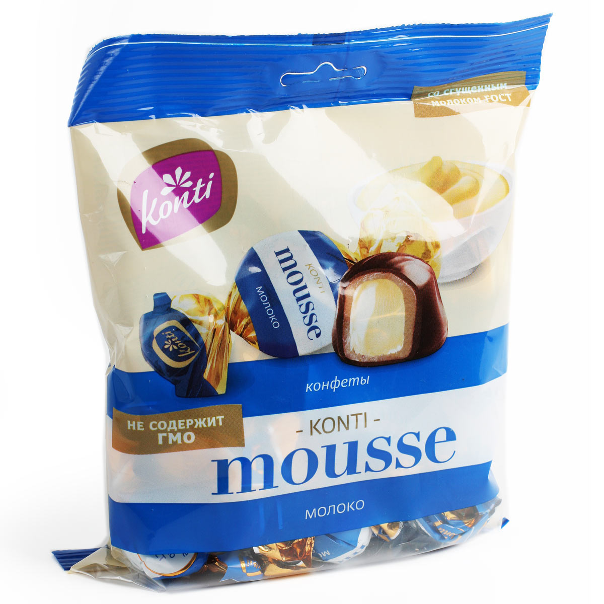 Конфеты Конти мусс молоко 240г