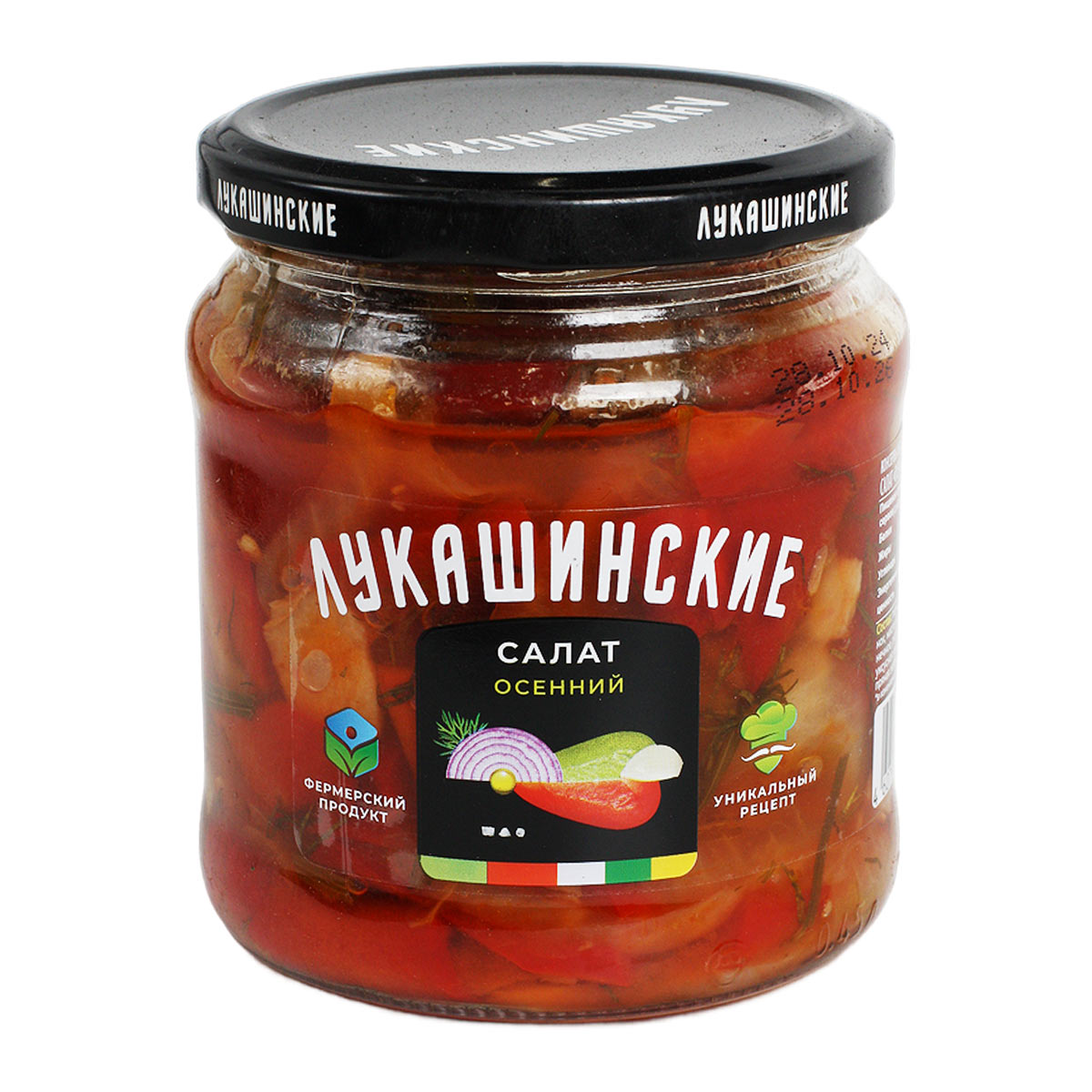 Лукашинские Салат осенний из сладкого перца 430г Лукашинские Салат осенний из сладкого перца 430г