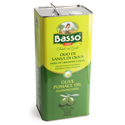 Basso масло оливковое рафинированное Бассо 5л 