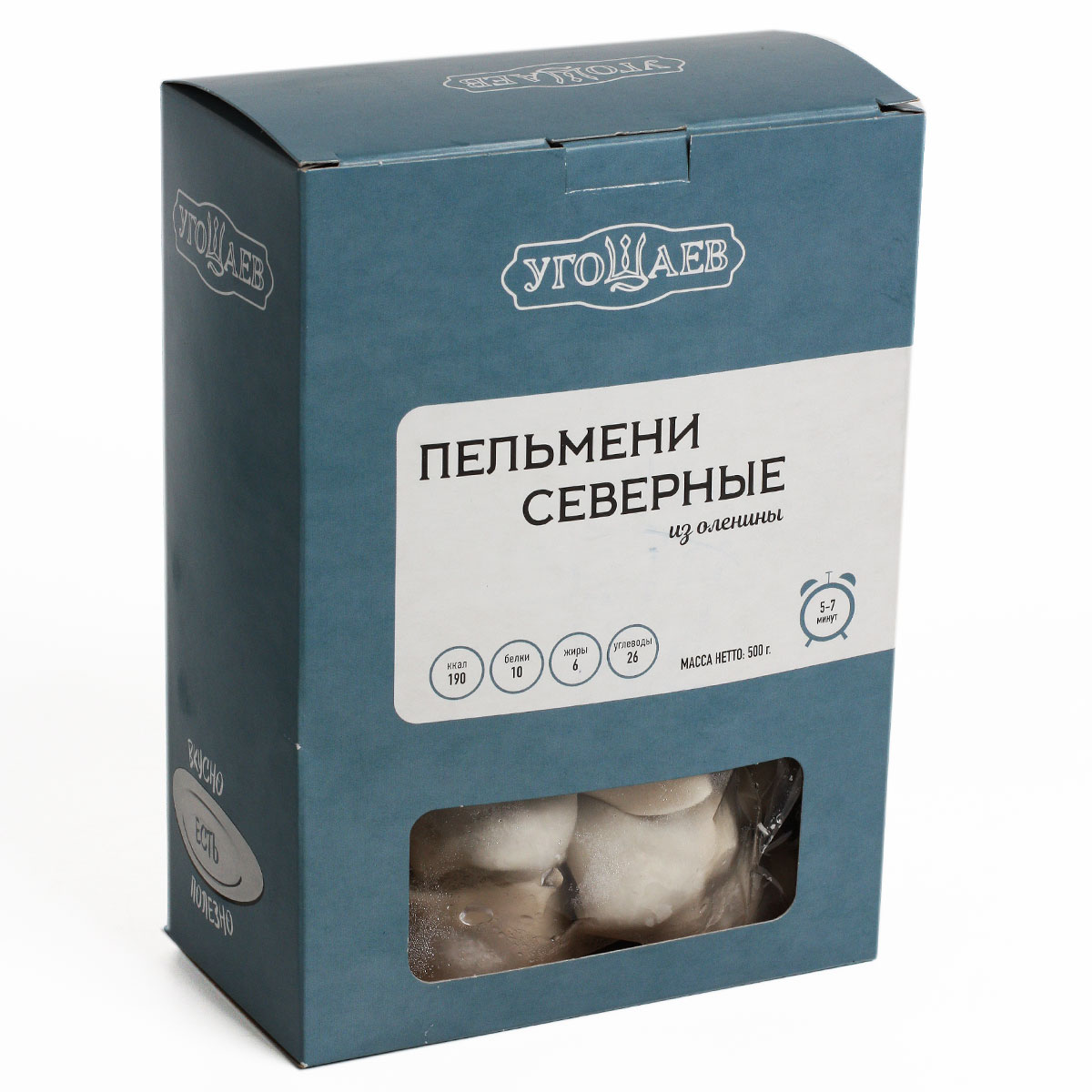 Пельмени Северные из оленины УгоЩаев 500г Пельмени Северные из оленины УгоЩаев 500г