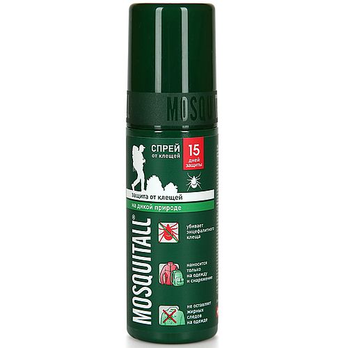 Спрей от клещей MOSQUITALL 150мл