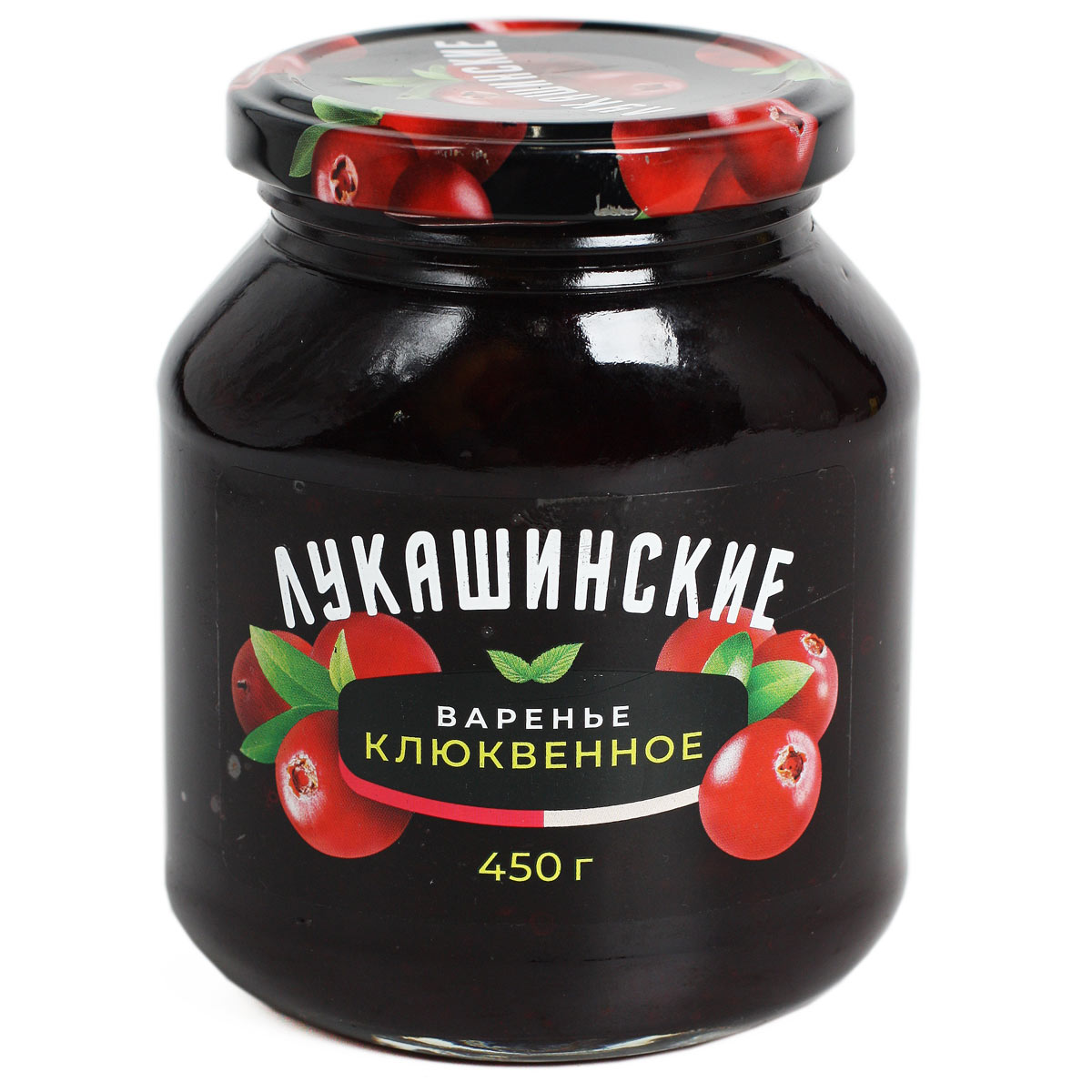 Лукашинские Варенье клюквенное 450 г Лукашинские Варенье клюквенное 450 г