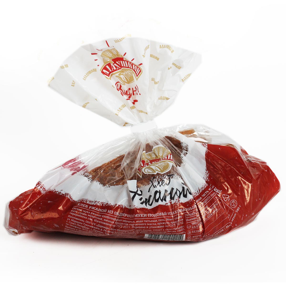 ДАРНИЦА Хлеб ржаной подовый 380г