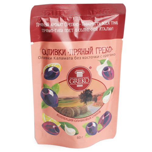Оливки Пряный Греко Snack 60г