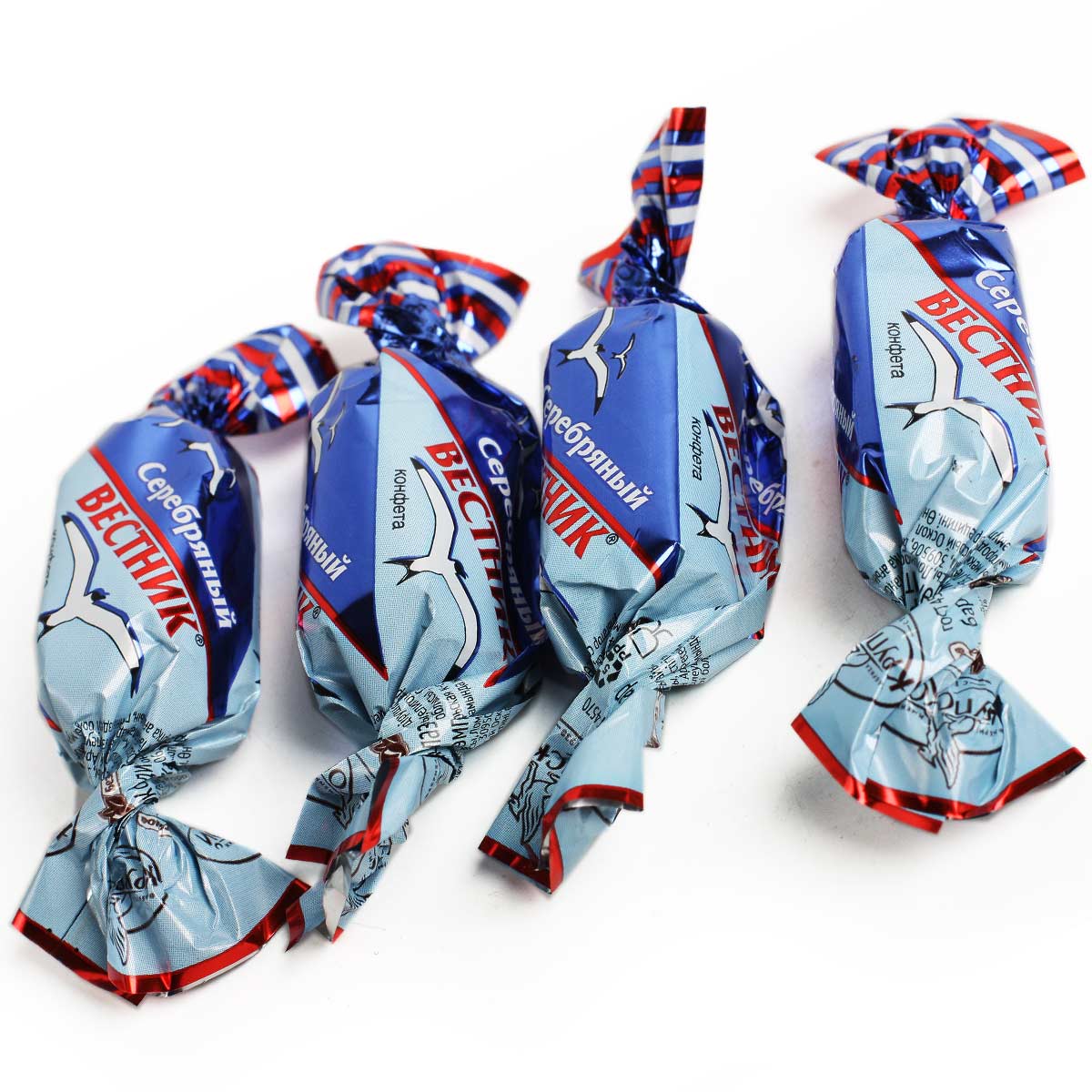 Фабрика Крупской конфеты Серебрянный вестник