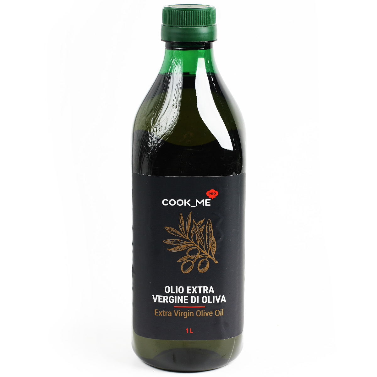 COOK_ME Olio Extra Vergine Oliva масло оливковое нерафинированное 1л