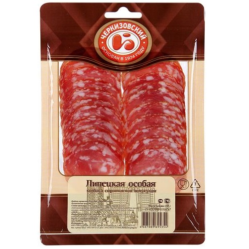 ЧЕРКИЗОВО колбаса сыровяленая Липецкая особая нарезка 100г