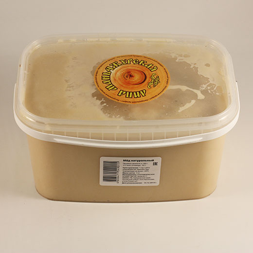 Дальневосточный мед. Липа Манчжурская, ведерко 4 кг