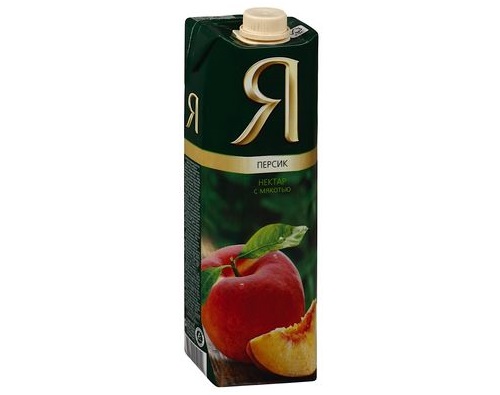 Я нектар Персик с мякотью 1л