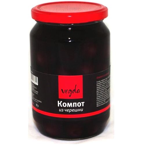 Вегда Компот из Черешни, 720гр