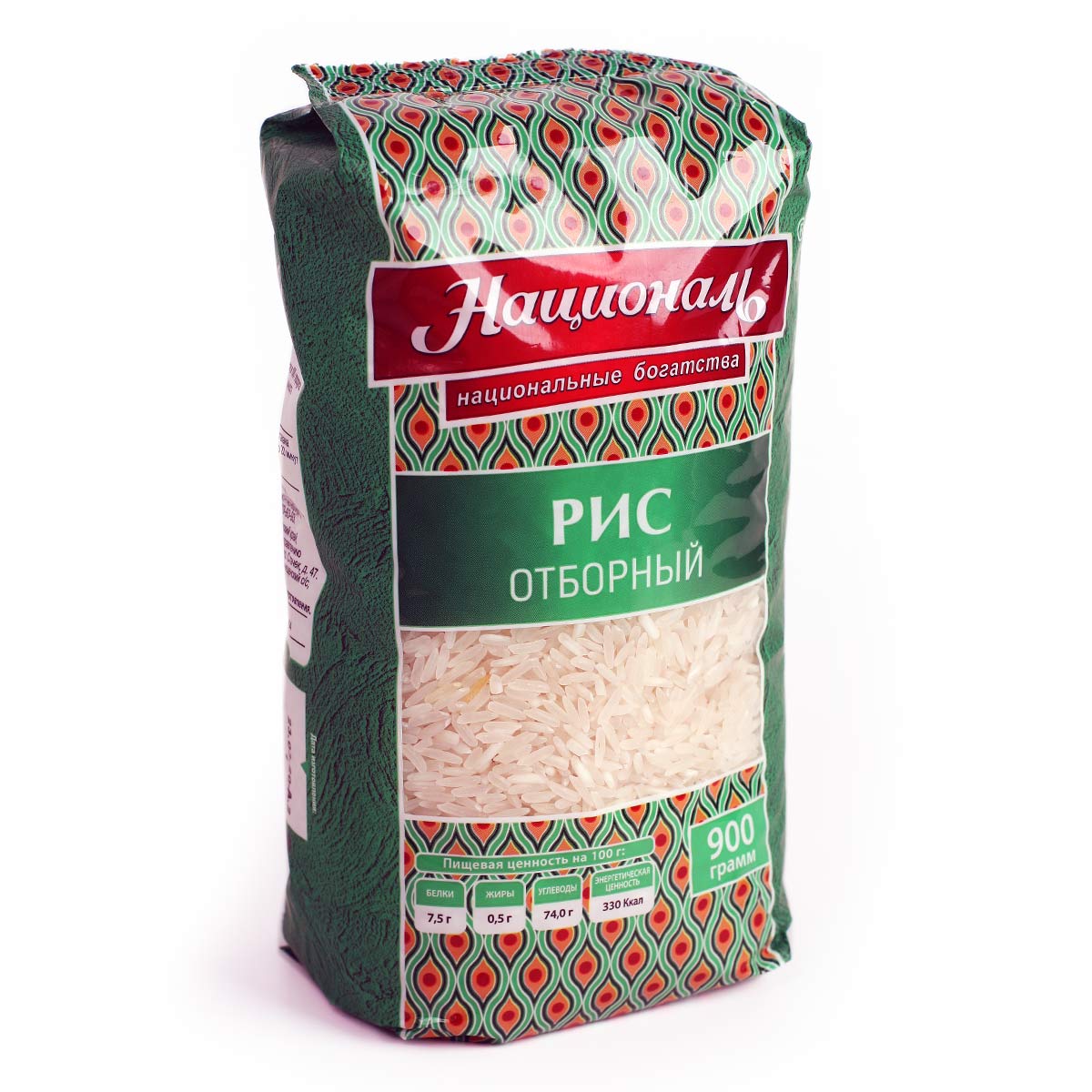 Националь рис Отборный 900г