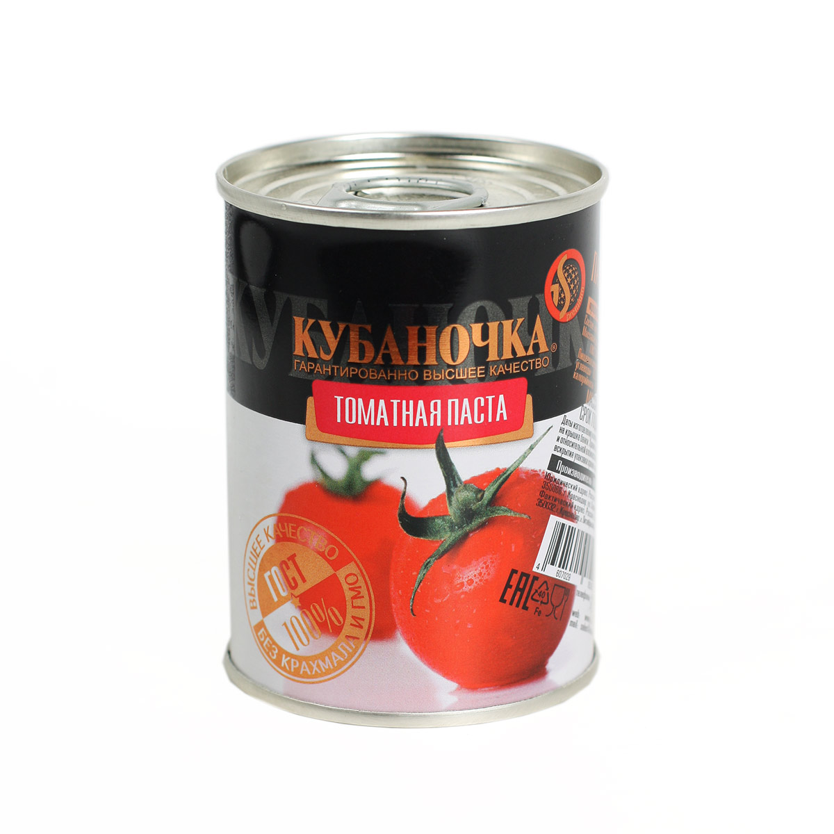 Кубаночка томатная паста 140г