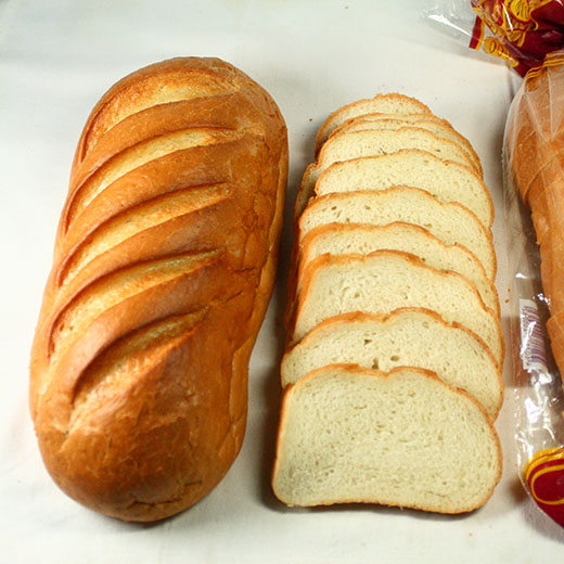 Хлебная Усадьба Батон Нарезной, В/С, нарезка, 400 г. 