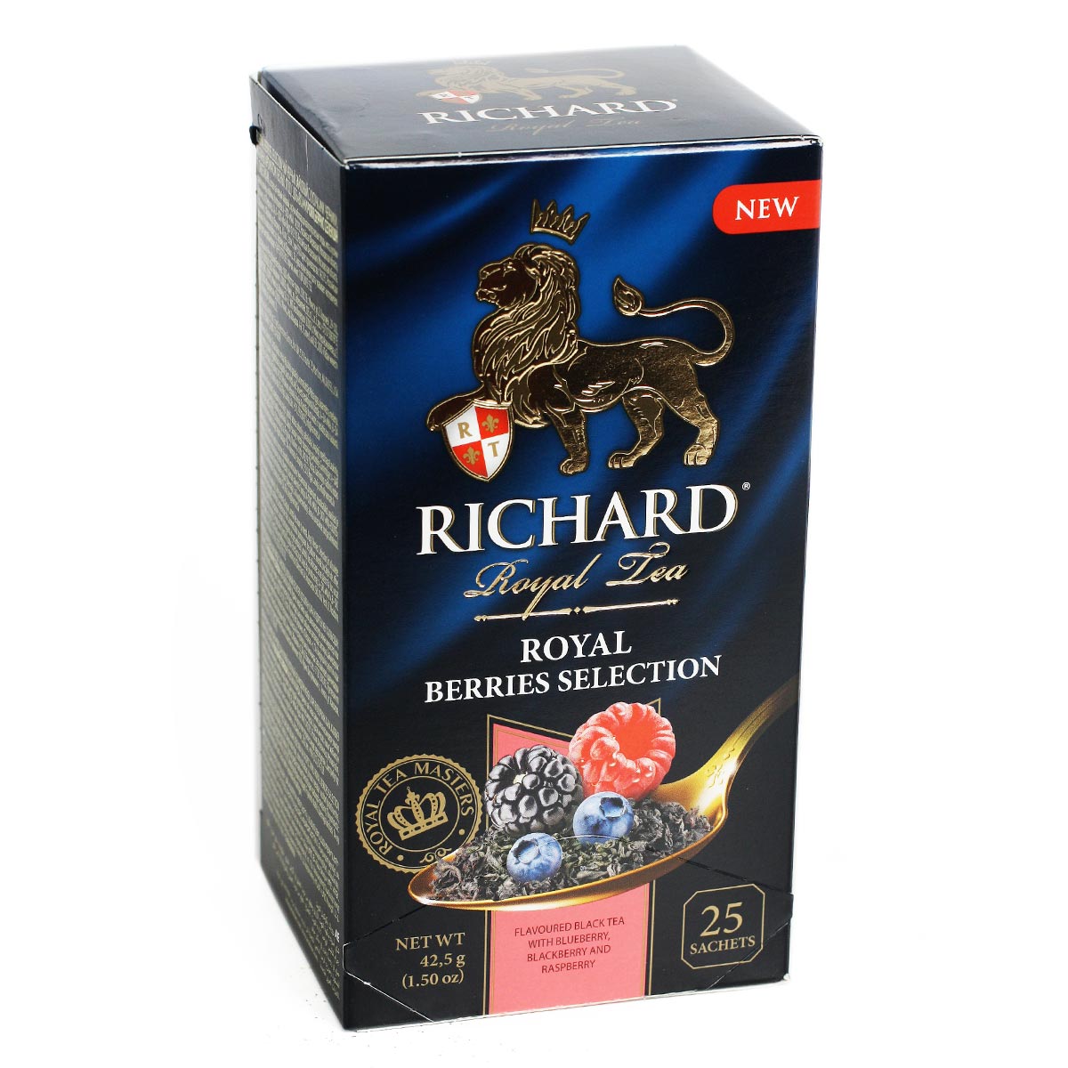 Чай Ричард черный Roal Berries Selection 25X2г 50г