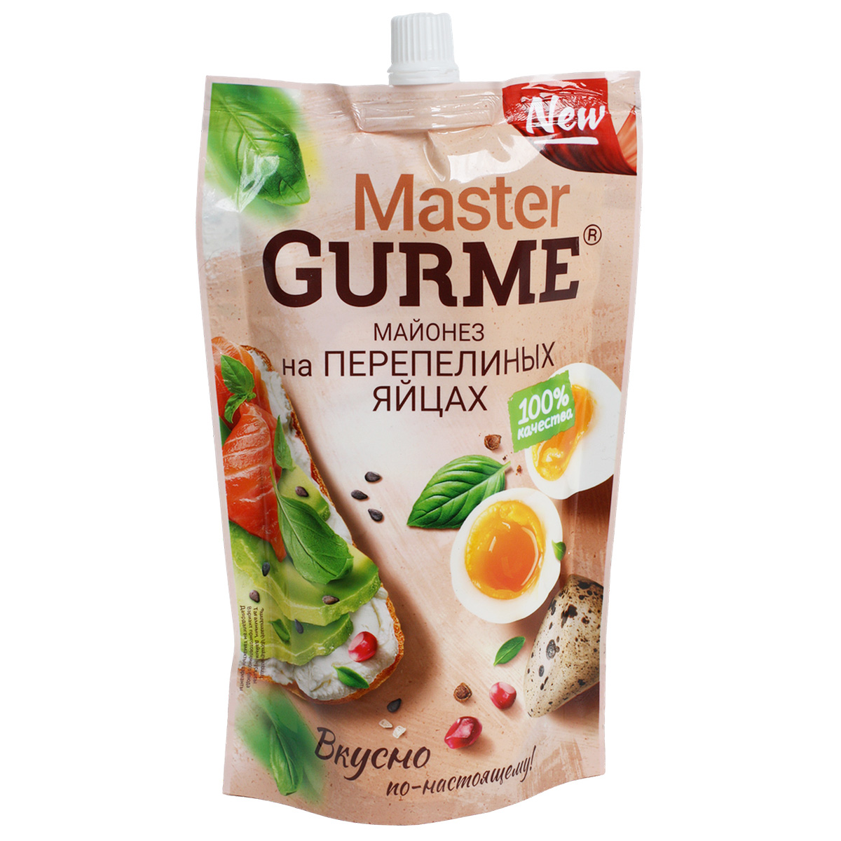 MASTER GURME Майонез на пререпелиных яйцах 350мл