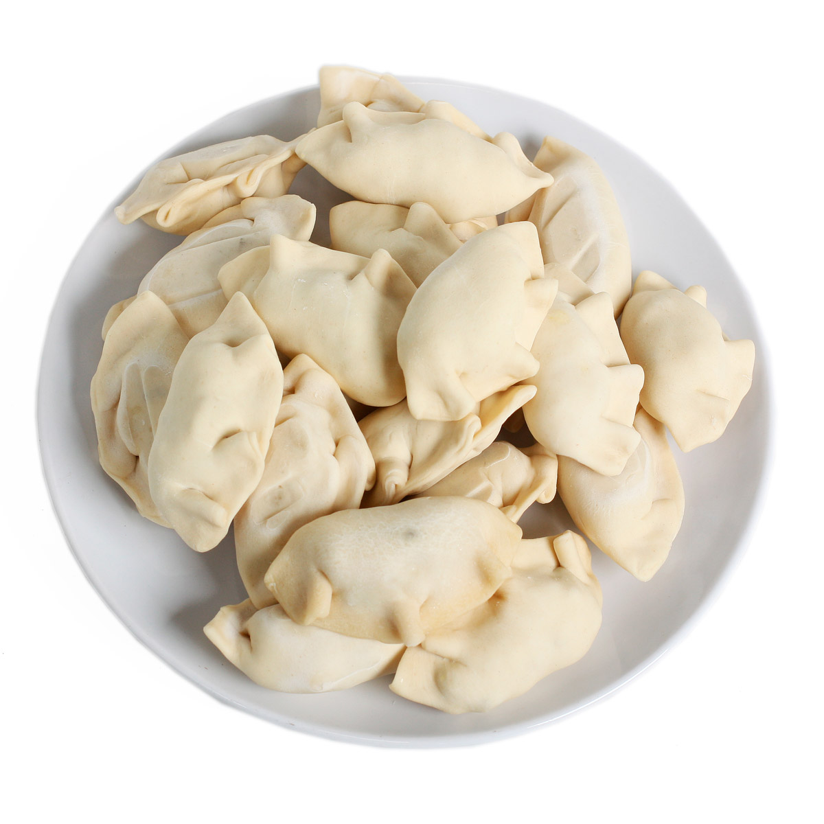 Вареники домашние картофель-грибы ручная лепка