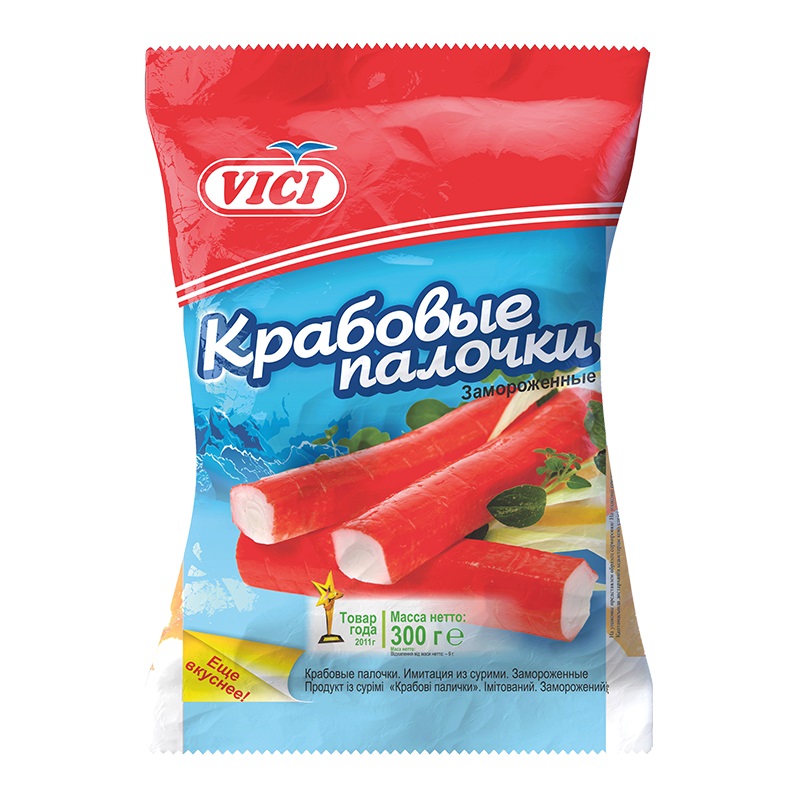 VICI крабовые палочки ВИЧИ 200г VICI крабовые палочки ВИЧИ 200г