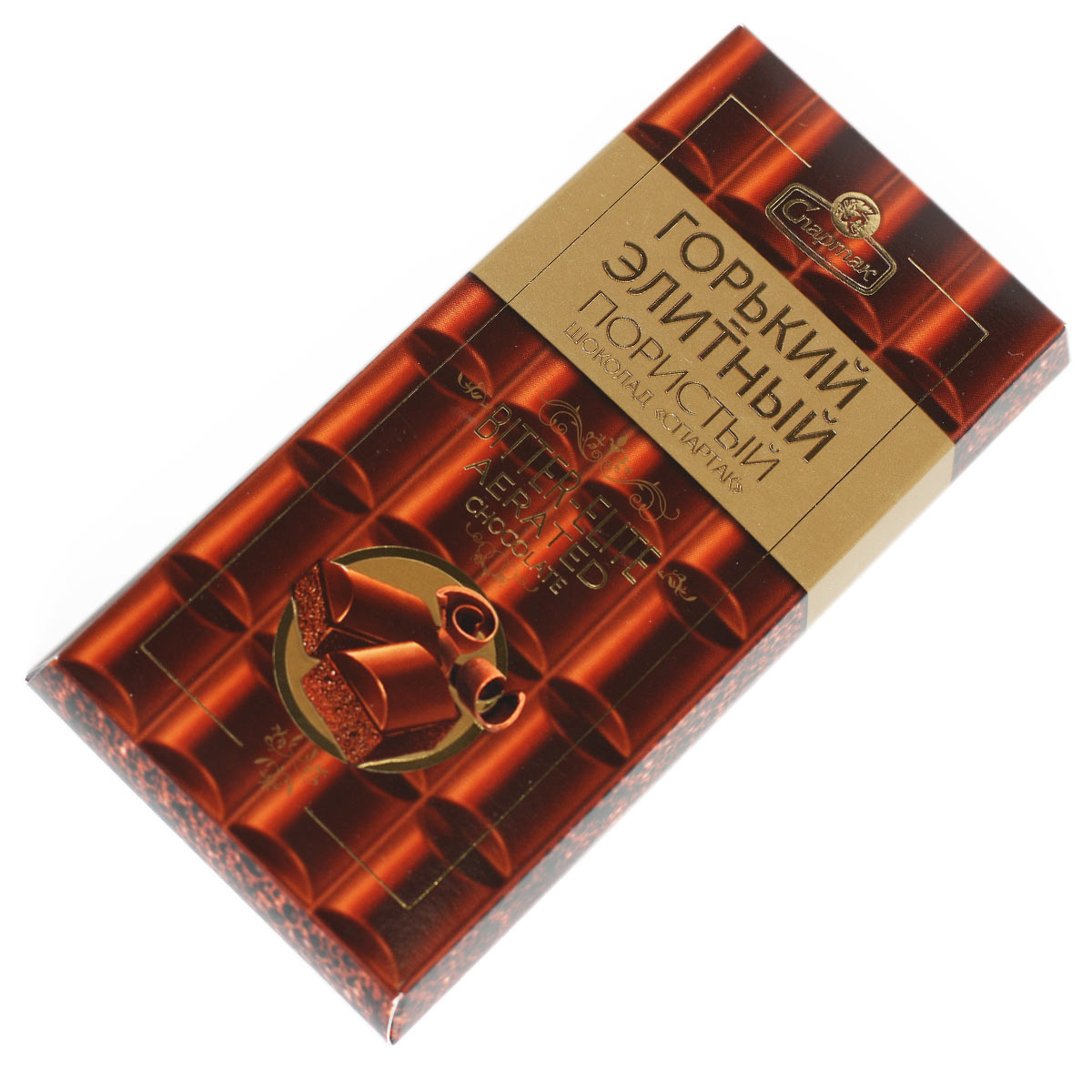 СПАРТАК шоколад горький пористый 70г