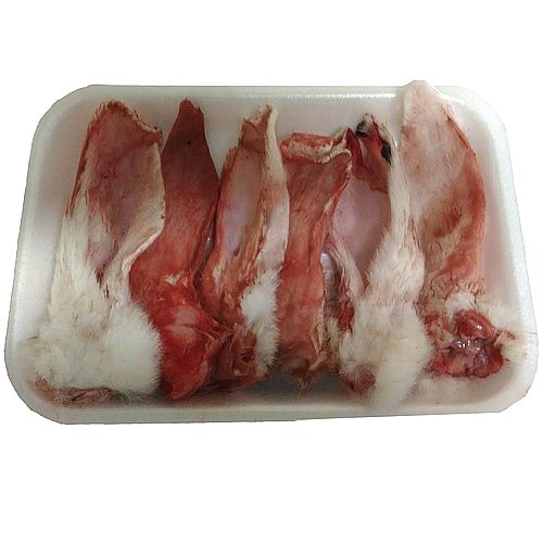 Уши кролика домашнего (с мехом)