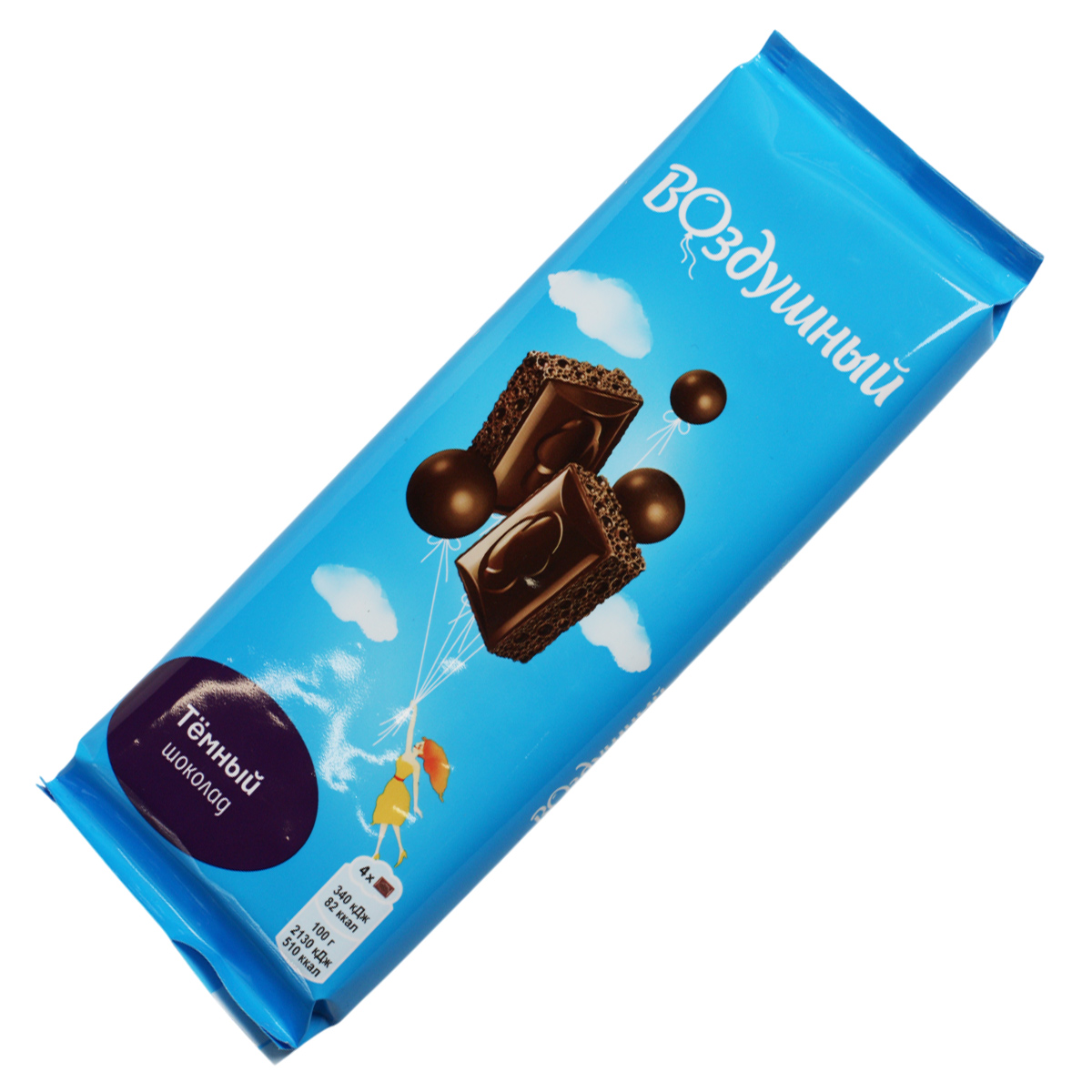 Шоколад Воздушный темный пористый MONRELAZ 80г