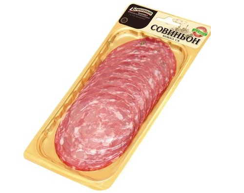 Егорьевская Колбаса  Совиньон сыркопченая 100г