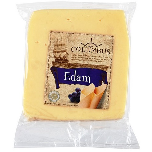 COLUMBUS сыр Эдам полутвердый 300г