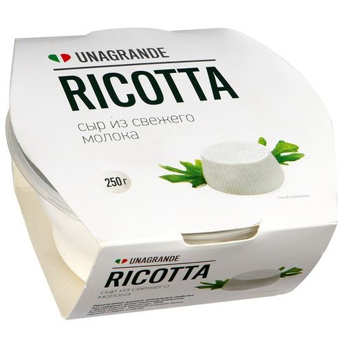 Сыр Рикотта UNAGRANDE 250г