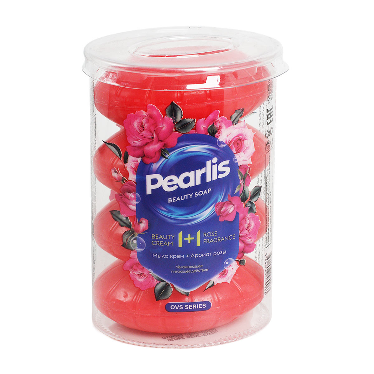 PEARLIS Крем мыло туалетное аромат розы 400г