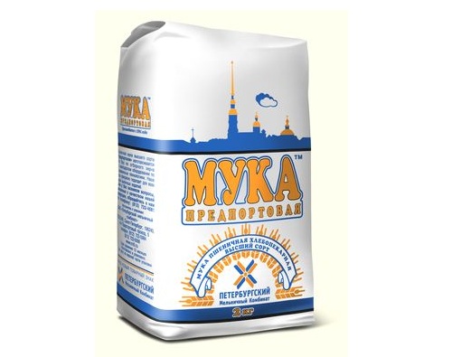 Предпортовая мука пшеничная высшего сорта ГОСТ 2кг