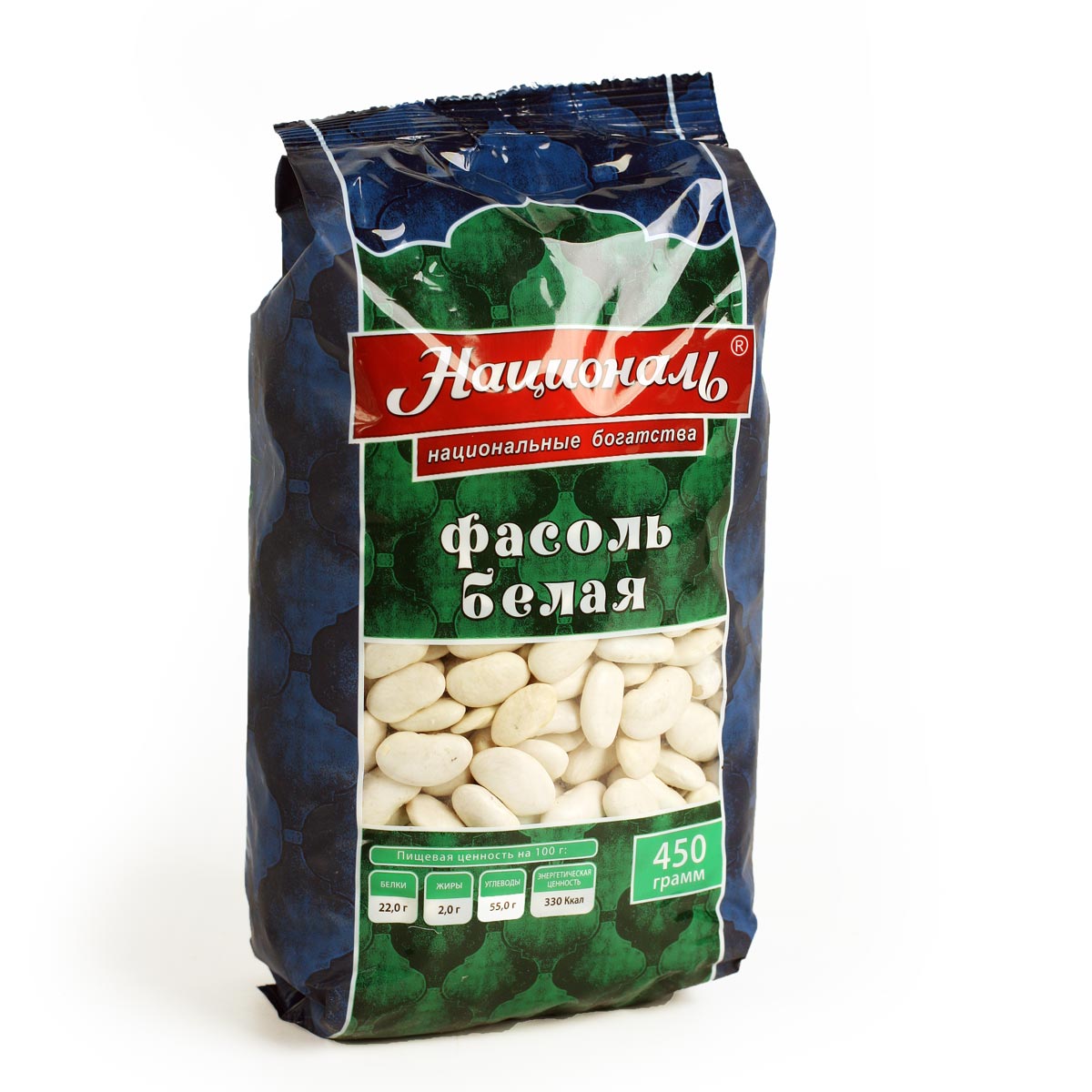 Националь Фасоль белая 450г