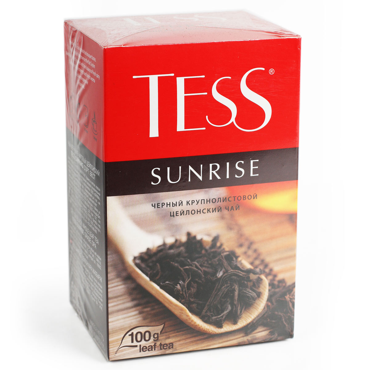 TESS SUNRISE чай Тесс Санрайз черный крупнолистовой цейлонский 100г TESS SUNRISE чай Тесс Санрайз черный крупнолистовой цейлонский 100г