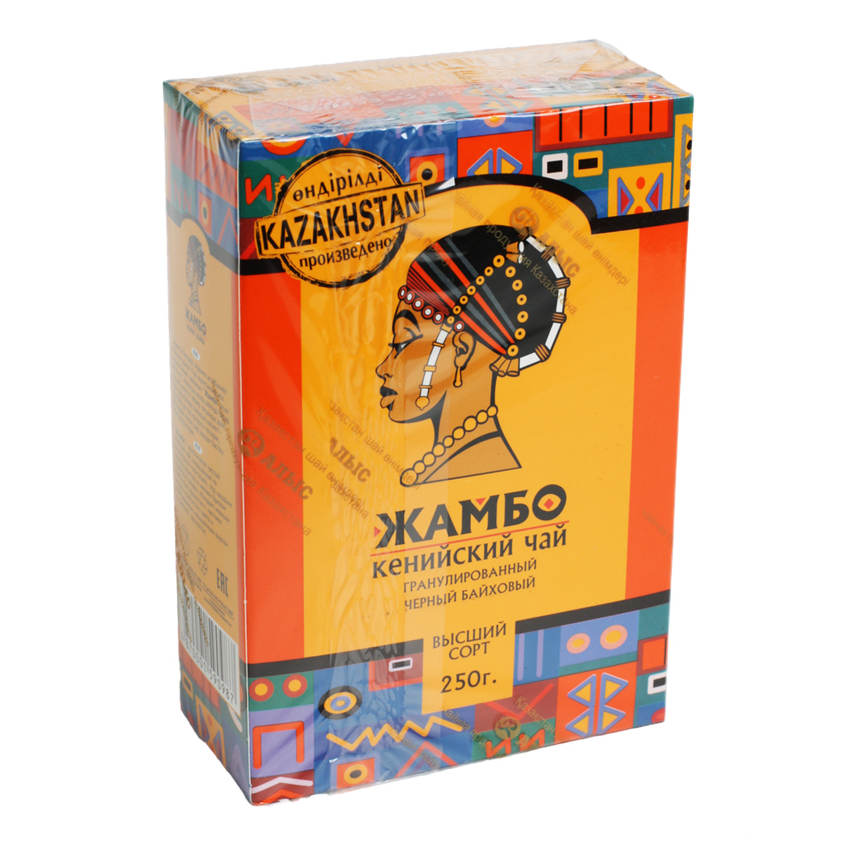 ЖАМБО Кенийский  гранулированный черный байховый чай 250г