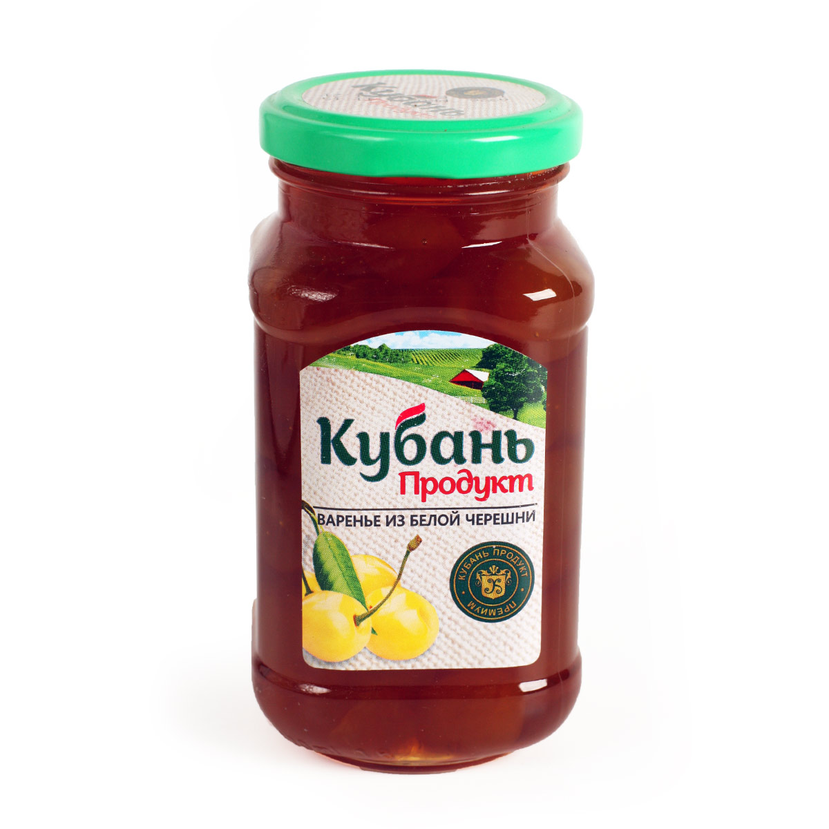Варенье из белой черешни Кубань Продукт 400г Варенье из белой черешни Кубань Продукт 400г