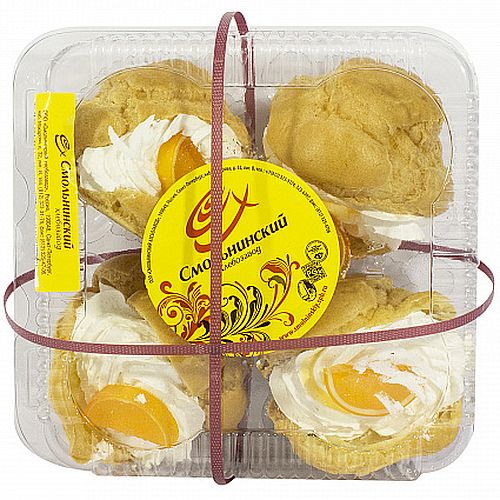 Пирожное заварное Шу 320г Смольнинский хлебозавод