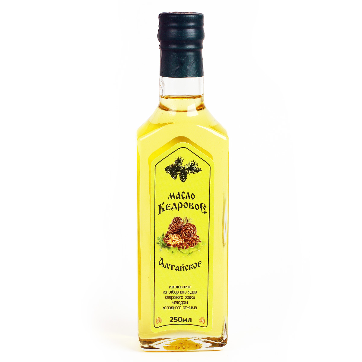 Кедровое масло Алтайское холодного отжима Дар Алтая 250мл