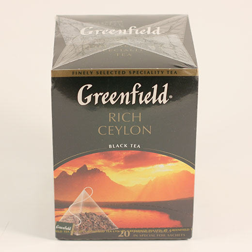 Чай черный Greenfield Rich Ceylon 20п*2г
