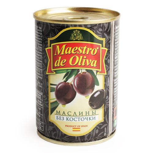 MAESTRO DE OLIVA маслины  Маэстро без косточек 280г