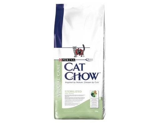 CAT CHOW KITTEN Д/стерил. кошек и к/котов, 15 кг