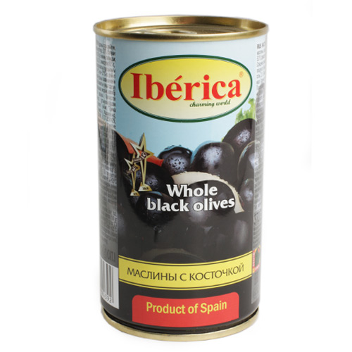IBERICA Маслины с косточкой 360г IBERICA Маслины с косточкой 360г