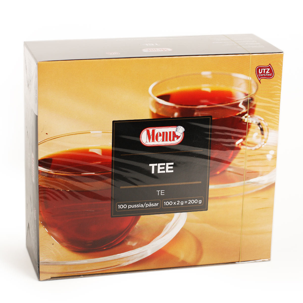 Menu чай Меню черный 100 X2г 200г