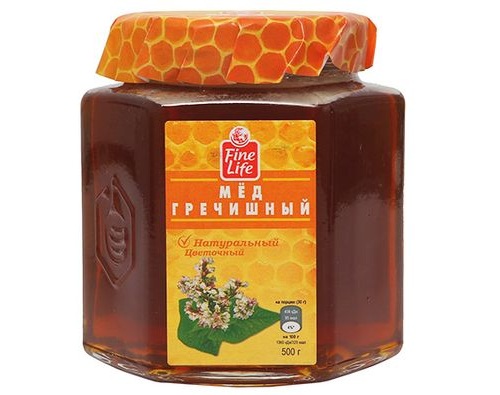 FINE LIFE мед Гречишный