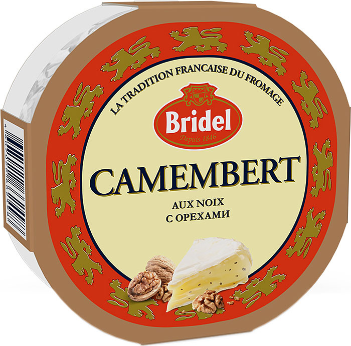 Сыр President Камамбер с орех 45% 125г