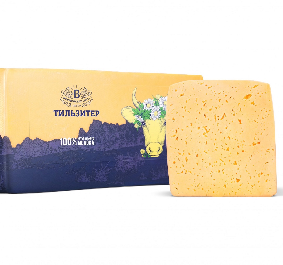 Беловежские сыры сыр Тильзитер 45% 