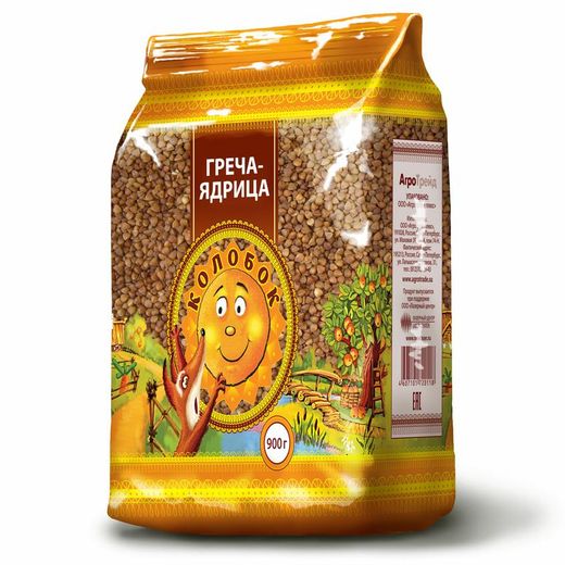 Колобок греча ядрица Россия 900г