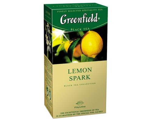 Чай Greenfield Lemon Spark 25 ПX2г