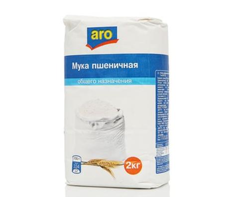 ARO мука пшеничная высшего сорта 2кг ARO мука пшеничная высшего сорта 2кг