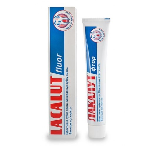LACALUT зубная паста Лакалют Фтор 75мл