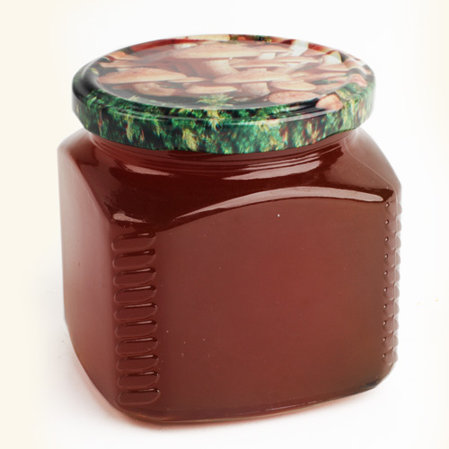 Мед разнотравие темное с пасеки Александра Куликова 600г