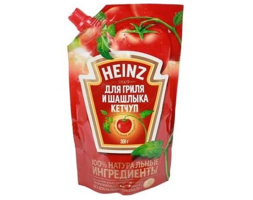 Heinz кетчуп для гриля и шашлыка 320г